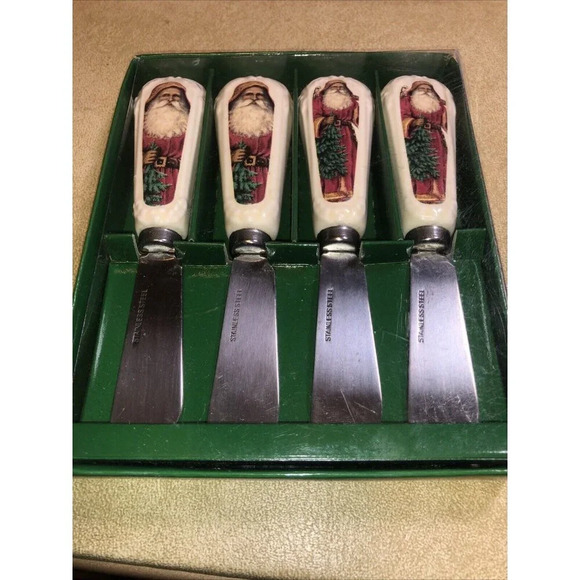 Hallmark 'Old World Santa Spreaders - Picture 1 of 1